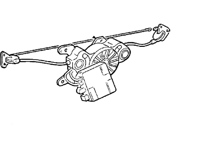 Ford XF2Z-14B351-BB Actuator Assembly