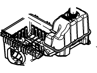 Ford BC3Z-8A080-F Tank Assembly - Radiator Overflow