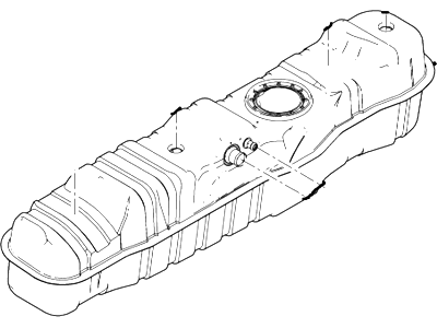 Ford 5C3Z-9002-UA Fuel Tank Assembly