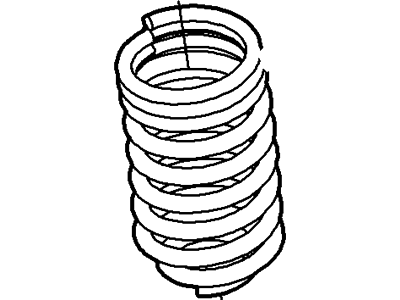 2009 Ford Crown Victoria Coil Springs - 6W7Z-5560-A