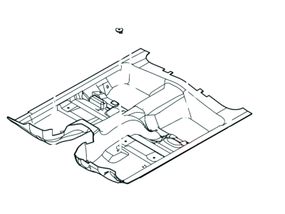 Ford BW7Z-5413000-EC Carpet - Floor