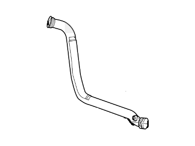 2003 Ford Excursion Exhaust Pipe - XC3Z-6N646-BA