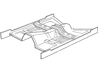 Ford F5AZ-5410776-AA Member Assembly - Cross - Center