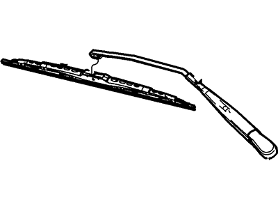 Ford 4L3Z-17526-AAA Wiper Arm Assembly