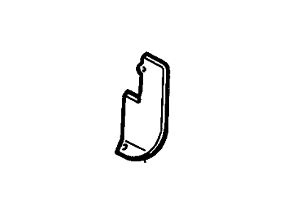 Lincoln Mark VII Mud Flaps - D5AZ-16A550-B