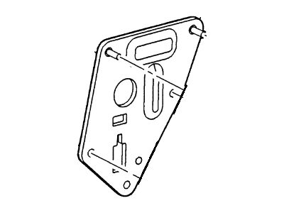 Ford 2F1Z-9J432-BA Bracket 2F1Z-9J432-BA Ford Bracket Illustration 1 of 1