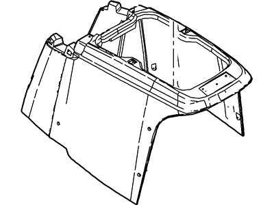 Ford Excursion Center Console Base - 5C3Z-25045A36-AAA
