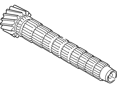 Ford YS4Z-7061-BA Shaft Assembly - Output