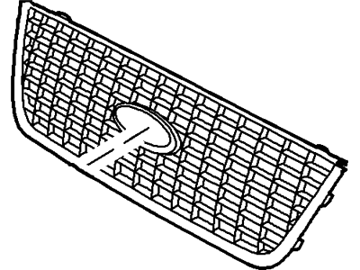2004 Ford Expedition Grille - 2L1Z-8200-BAA