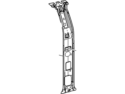 Ford 4L3Z-1624301-AA Panel Assembly - "B" Pillar - Inner