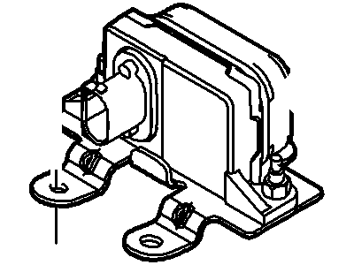 2005 Lincoln LS Yaw Sensor - 3W4Z-3C296-BA