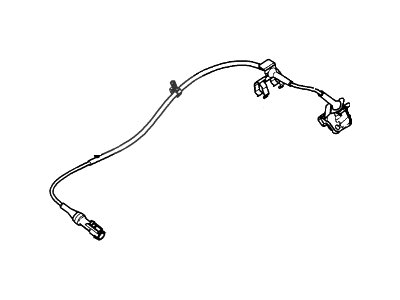 2006 Lincoln LS ABS Sensor - 3W4Z-2C190-BA