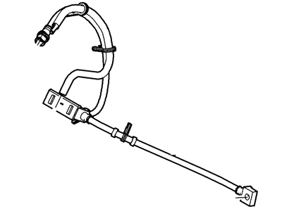 2004 Ford E-250 Hydraulic Hose - 3C2Z-2A442-BA