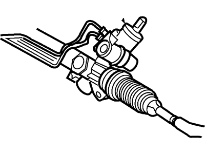 Ford Crown Victoria Steering Gear Box - 3W1Z-3504-FARM