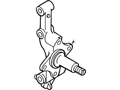 Ford FOCZ4A013B SHAFT-R.SPINDLE,LH.