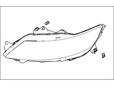 Ford AG1Z-13008-F Headlamp Assembly