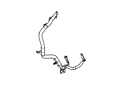 Ford 7R3Z-14300-BA Battery Cable Assembly