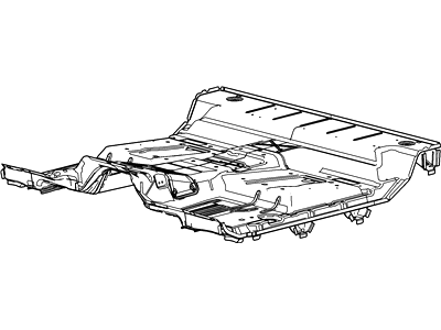 Ford 7L3Z-1511135-A Pan Assembly - Floor