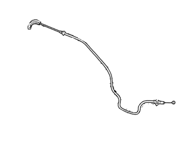 Ford YL2Z-9A758-AB Throttle Control Cable Assembly