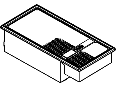 Ford BC3Z-9601-A Air Cleaner Element Assembly