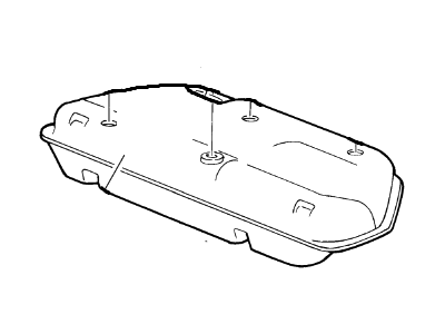 Ford XS2Z-9002-BA Fuel Tank Assembly