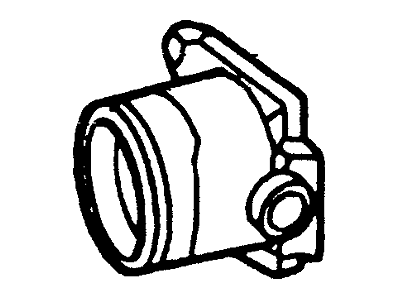 2004 Ford E-450 Super Duty Throttle Body - 2C3Z-9E926-AA