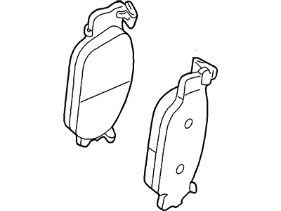 Ford Thunderbird Brake Pads - XW4Z-2001-BA