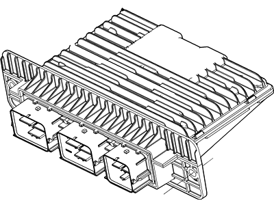 Ford BL3Z-12A650-BKC Module - Engine Control - EEC