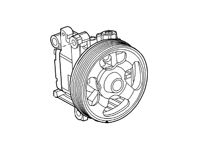 Mercury Milan Power Steering Pump - 6E5Z-3A696-AB