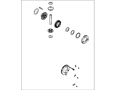 Ford 9L3Z-4026-A Differential Assembly