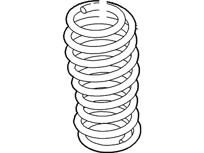 2014 Ford Mustang Coil Springs - DR3Z-5560-D