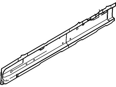 Ford 5L8Z-7810111-A Member - Floor Cross - Inner