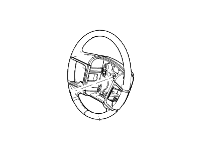 Ford BL7Z-3600-CB Steering Wheel Assembly