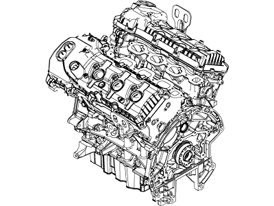 Ford BA5Z-6006-B Service Engine Assembly