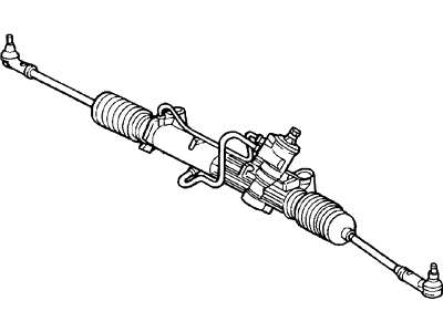 2003 Ford Focus Steering Gear Box - YS4Z-3504-ABRM