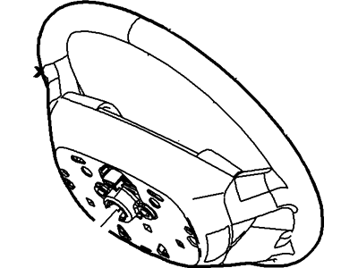 2008 Ford Taurus Steering Wheel - 8G1Z-3600-AA