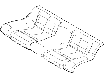 2007 Ford Mustang Seat Cover - 6R3Z-6363804-DB