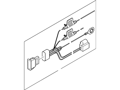 Ford 9L3Z-14A411-A Wire Assembly - Jumper