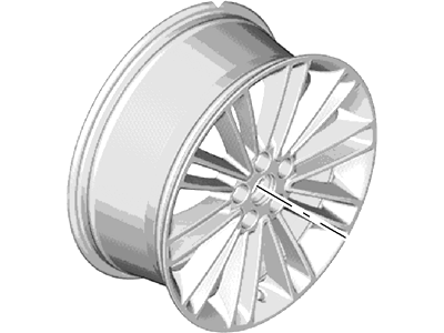 2016 Lincoln MKZ Spare Wheel - DS7Z-1007-J