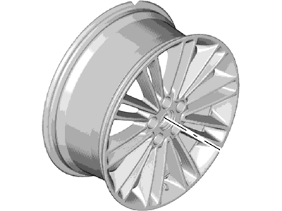 Ford DS7Z-1007-L Wheel Assembly