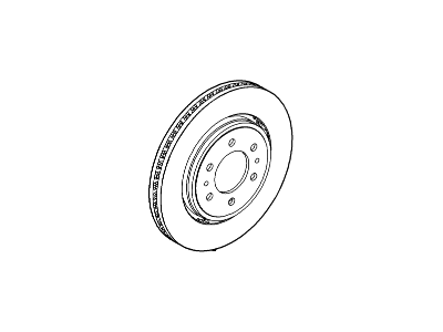 Ford 7U2Z-1V125-HC Rotor Assembly