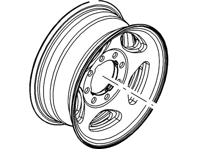 Ford BC2Z-1007-B Wheel Assembly