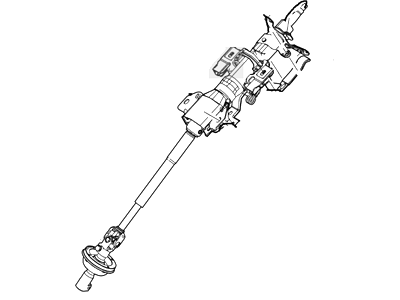 2010 Lincoln MKX Steering Column - 9T4Z-3524-A