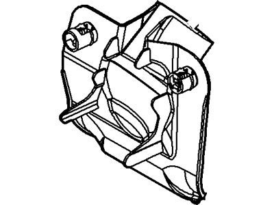 2014 Ford Edge Steering Column Seal - 7T4Z-3C611-A