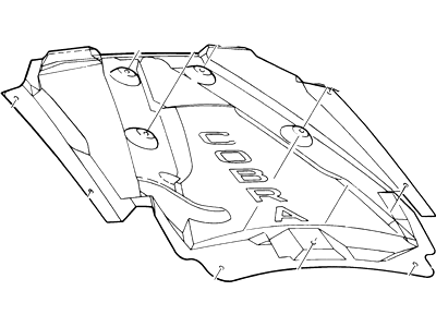 Ford 1R3Z-16738-AA Insulator - Hood