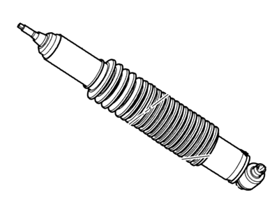 2006 Ford Crown Victoria Shock Absorber - 6W7Z-18125-C