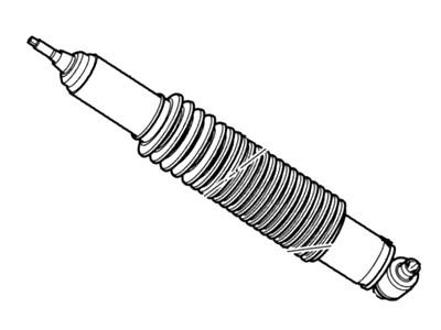 Ford 3U2Z-18125-AD Shock Absorber Assembly