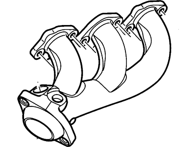 Ford 2L1Z-9431-CA Exhaust Manifold Assembly
