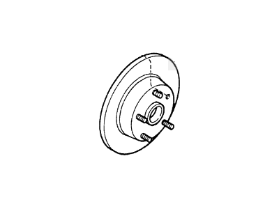 Ford E92Z-2C026-B Disc - Brake