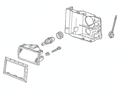 Ford F1TZ-13008-D Headlamp Assembly